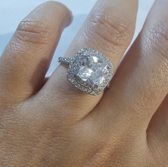 925 sterling silver stamped ring - Picture 2 of 7